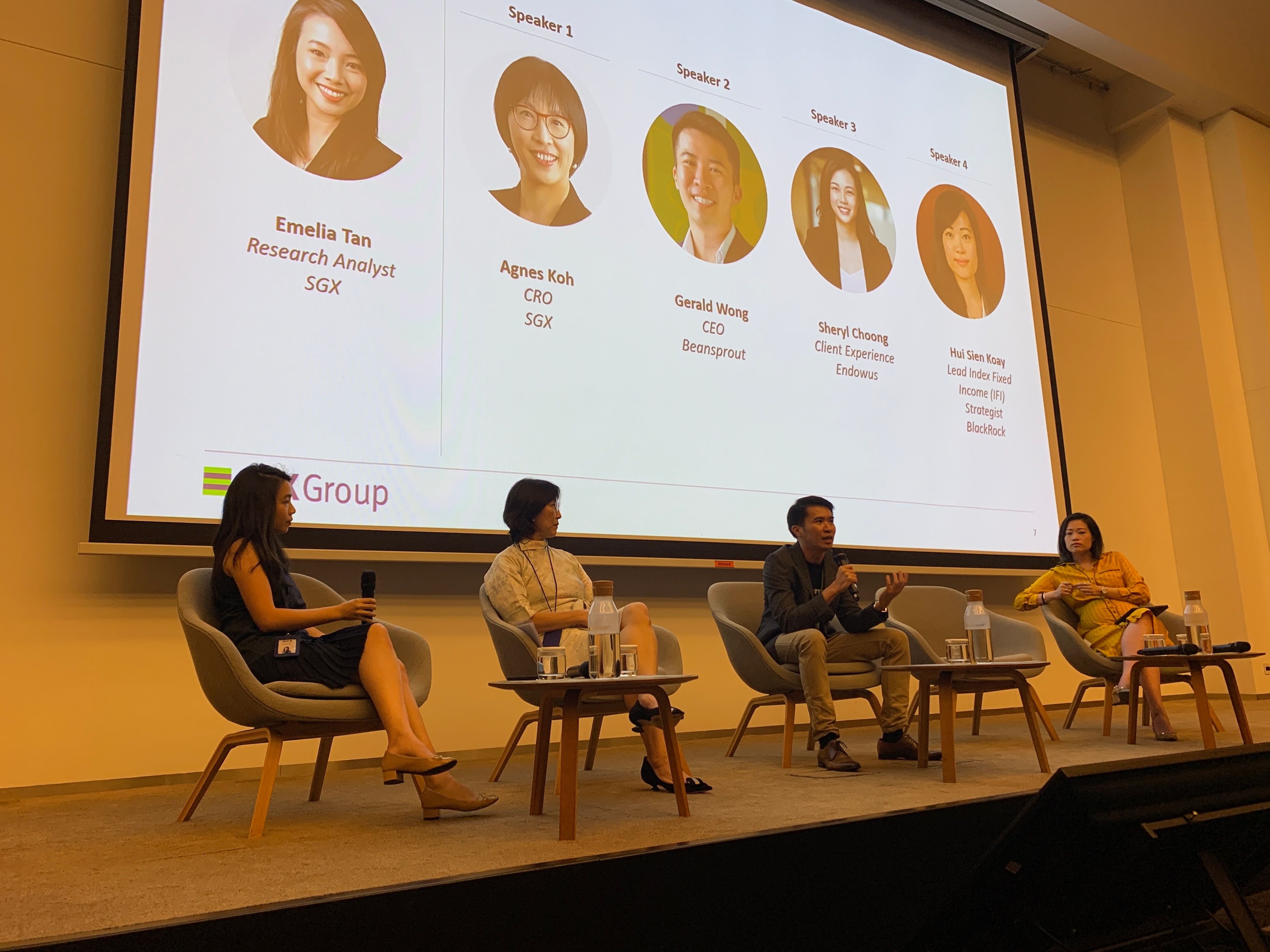 Beansprout SGX Blackrock Women in Investing