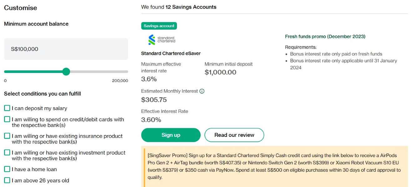 best savings account for $100k fuss free