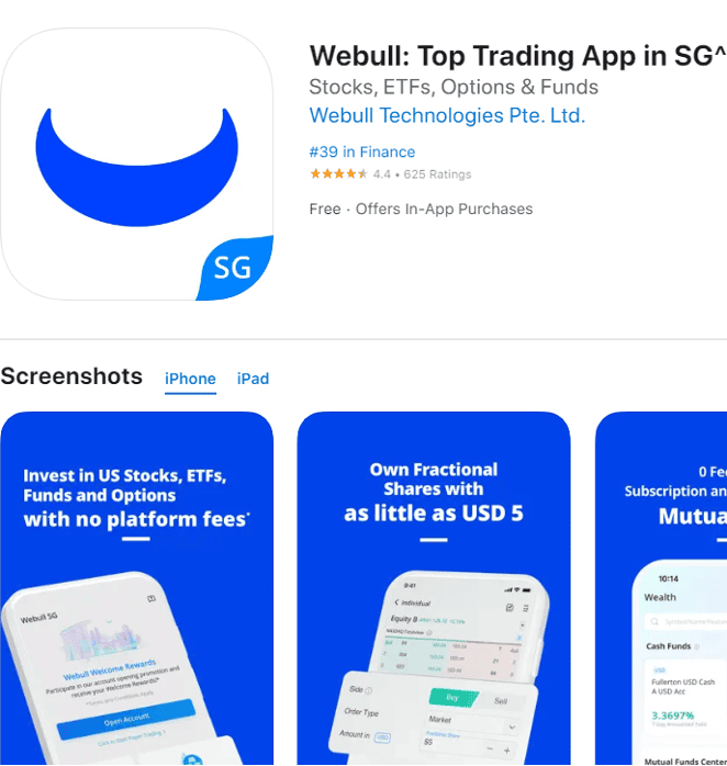 webull singapore app download