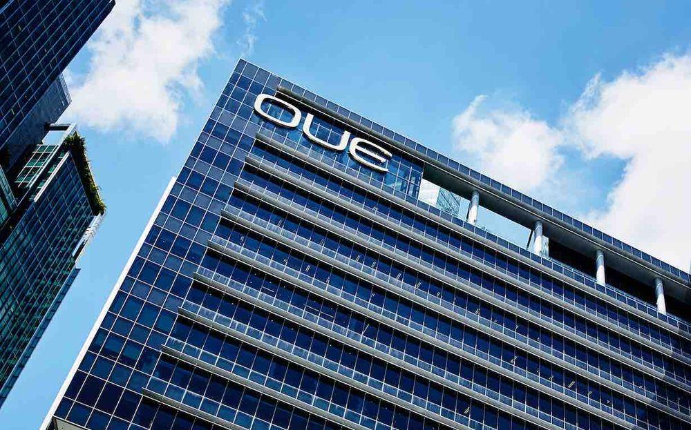 oue commercial reit share price