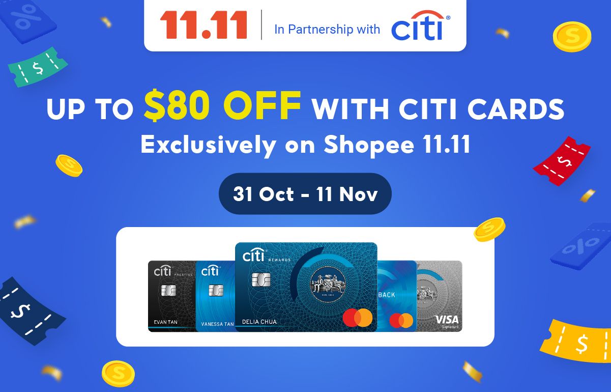 shopee 11.11 promo citi credit card